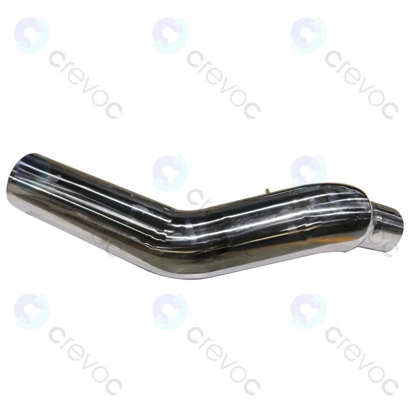 2011-2024 Ford 6.7L Exhaust Pipe Rear Section Diesel Elbow Tip 5" Inlet 7" Outlet SS304 Polished 45 Degree Bending