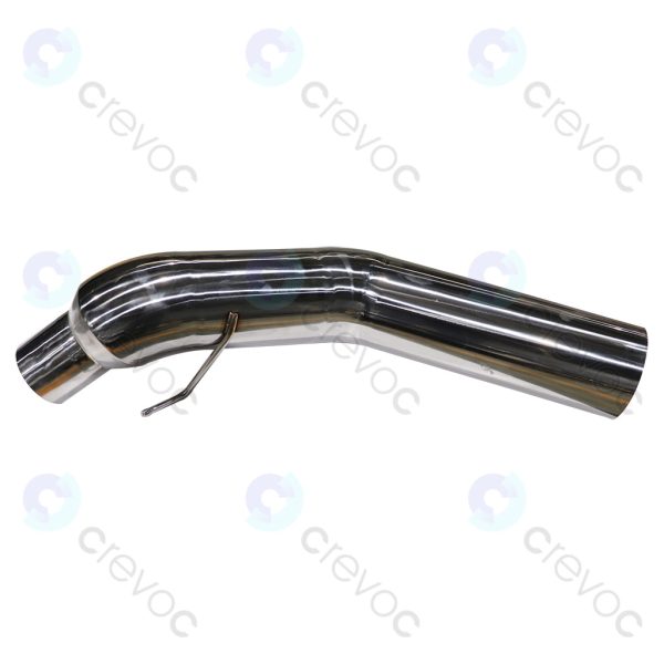 2011-2024 Ford 6.7L Exhaust Pipe Rear Section Diesel Elbow Tip 5" Inlet 7" Outlet SS304 Polished 45 Degree Bending - Image 2