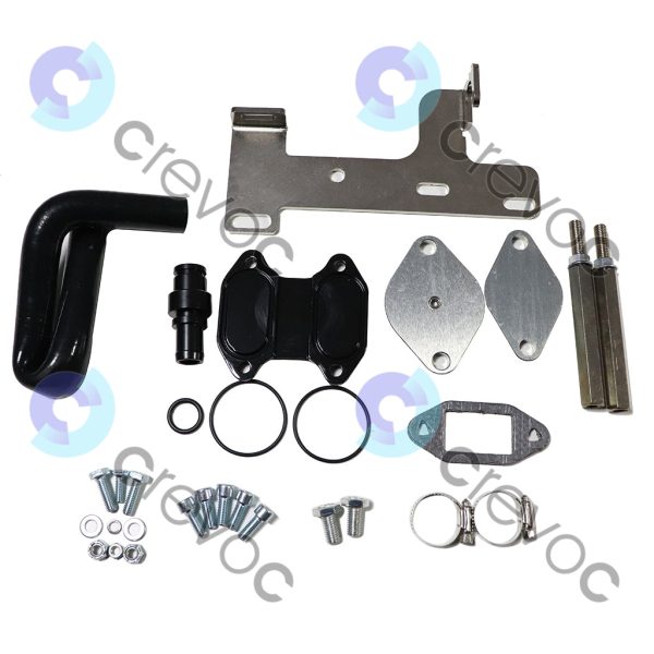 Complete EGR Delete Kit 10-16 Dodge RAM 2500 3500 for L6 6.7l Cummins Diesel