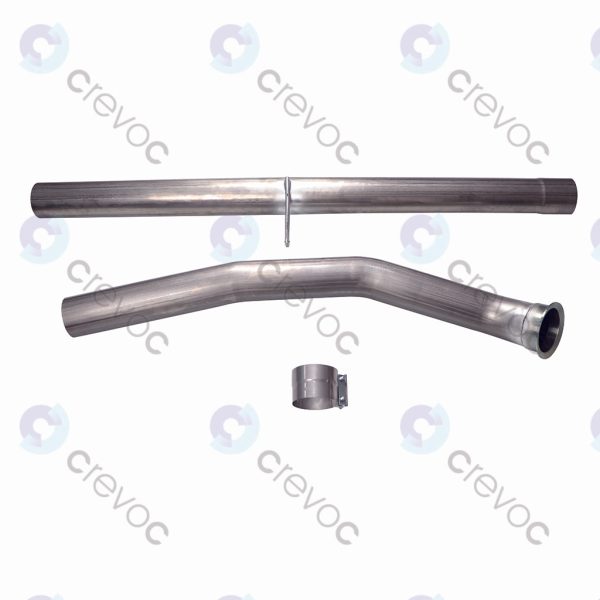 4“ Cummins Ram 6.7 L 2007.5-2012 Cat & DPF Delete pipe - Image 2
