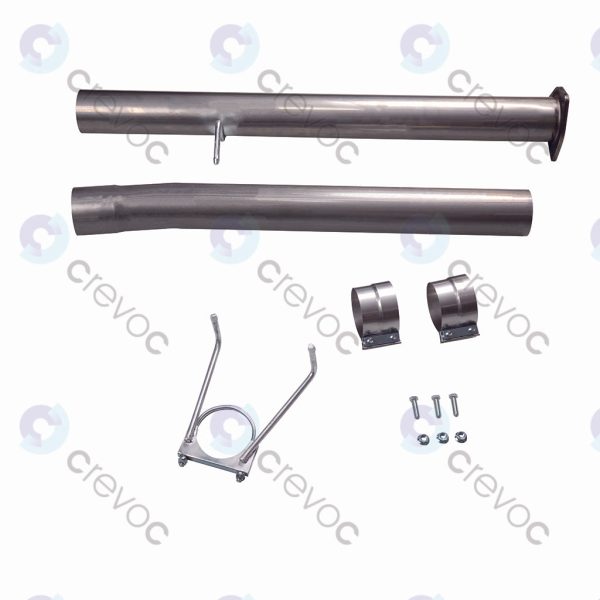 4“ Ram Cummins 6.7L Cat & DPF Delete Pipe (2013-2018) - Image 2