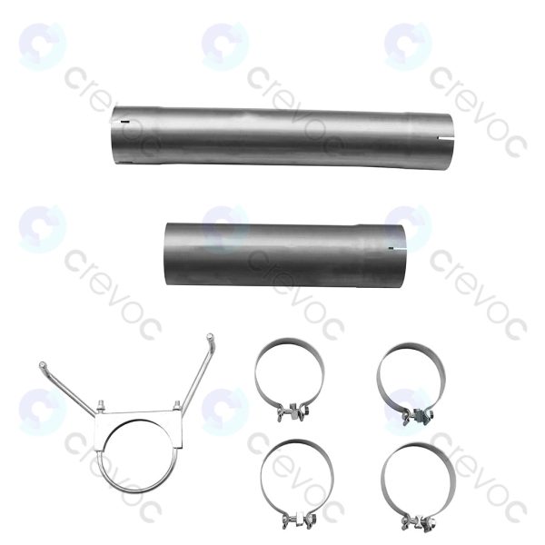 5“ Cummins 6.7 Dodge Ram 2500/3500 2013-2018 Turbo-Back Exhaust DPF Delete Pipe - Image 3