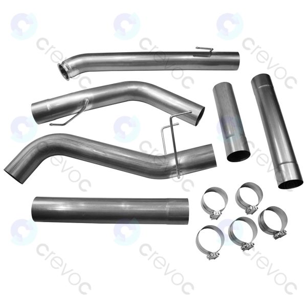 5" Cummins 6.7L 2019-2024 DPF Delete/Race pipe Complete Turbo Back System - Image 2