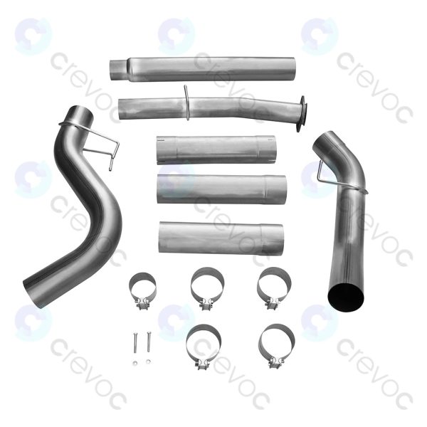 5" Ford 6.4L 2008-2010 Downpipe back Exhaust kit - Image 2