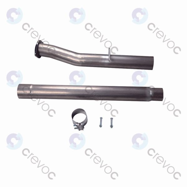 4" Ford 6.4L 2008-2010 F250 F350 F450 F550 CAT & DPF Delete pipe - Image 3