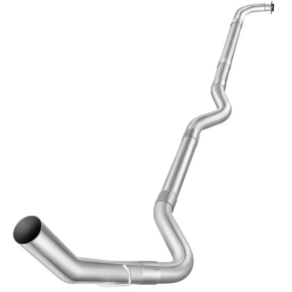 5" GM LB7 LLY LBZ w 6.6L Duramax 2001-2007 Exhaust Kít