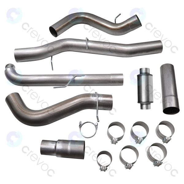 5" GM LB7 LLY LBZ w 6.6L Duramax 2001-2007 with muffler - Image 2