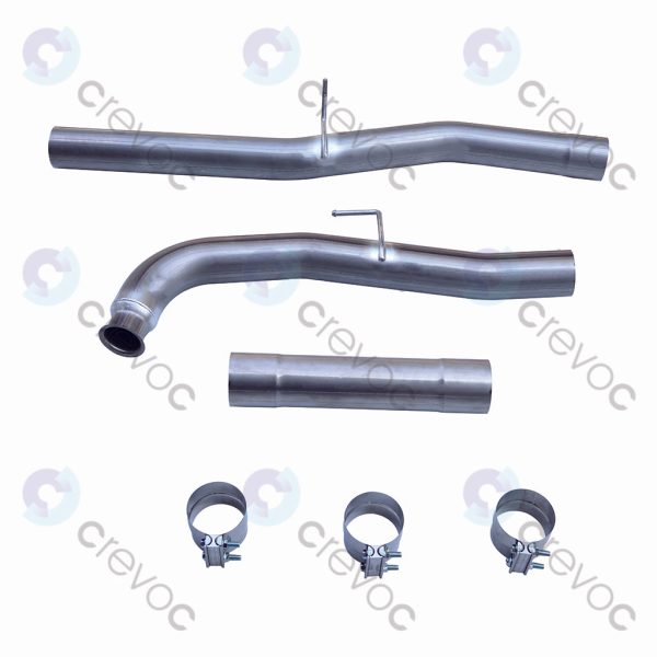 4" GM Duramax 6.6L 2011-2015 CAT& DPF Delete pipe - Image 2