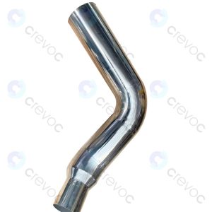 2011-2024 Ford 6.7L Exhaust Pipe Rear Section Diesel Elbow Tip 5" Inlet 7" Outlet SS304 Polished 90 Degree Bending